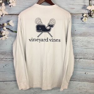 Vineyard Vines Long Sleeve T Shirt Dull White